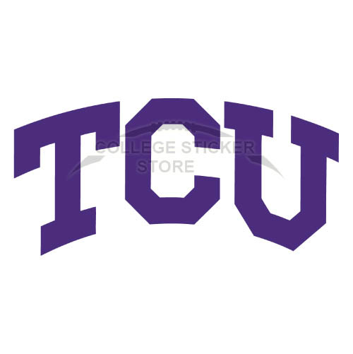 Homemade TCU Horned Frogs Iron-on Transfers (Wall Stickers)NO.6426